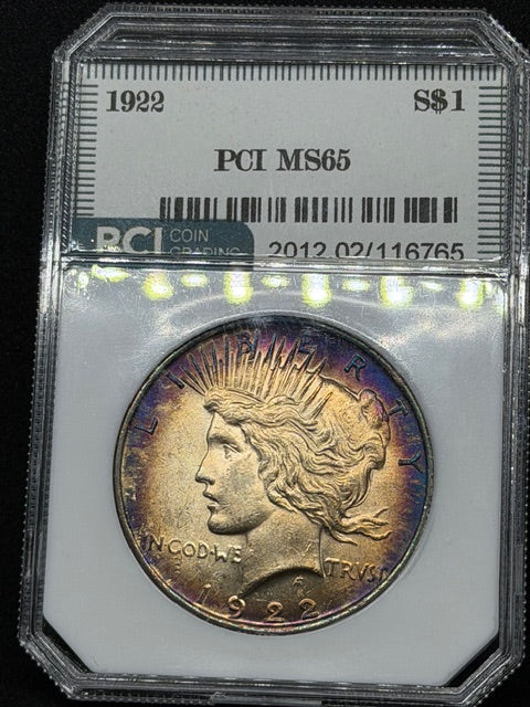 1922 Peace Dollar MS