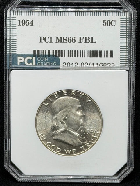1954 Franklin Half MS  FBL