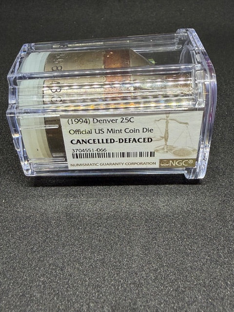 1994 Denver 25 cent Coin Die