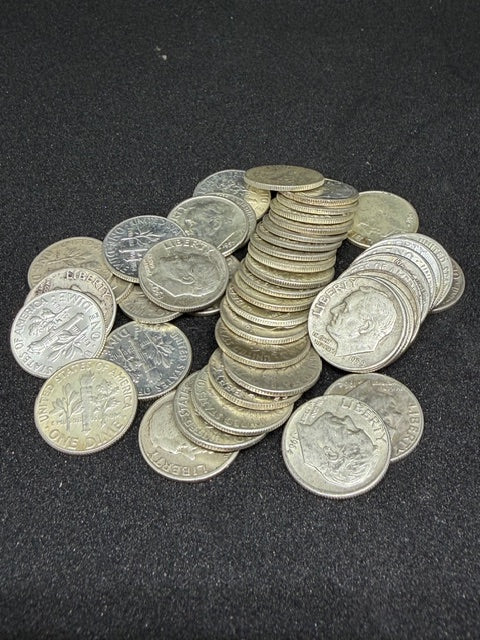 1946-1964 Roosevelt Silver Dime