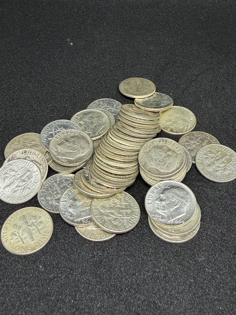 1946-1964 Roosevelt Silver Dime